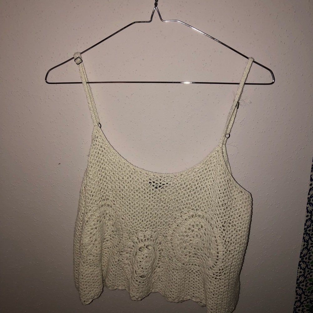 Forver 21 crochet crop top